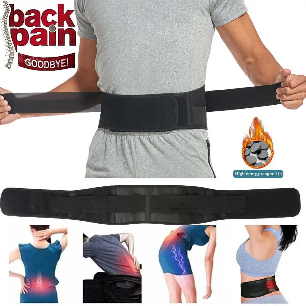 

Tourmaline Waist Brace Support Belt Band Self Heating Lower Back Supports Magnetic Therapy Lumbar Waist Bandage Back Waist Belt