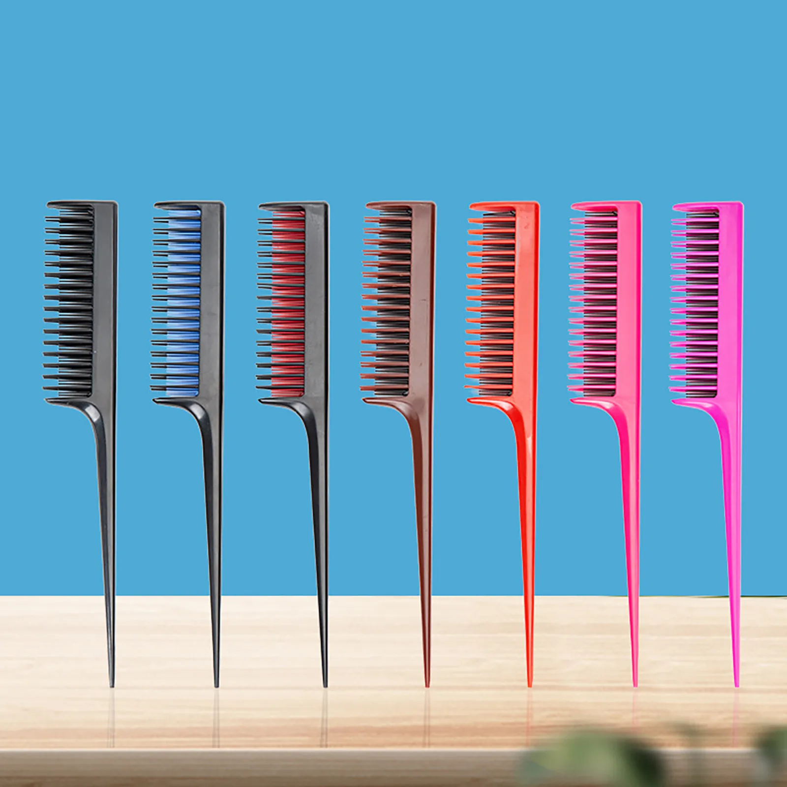 

3 шт., парикмахерская расческа для длинных волос