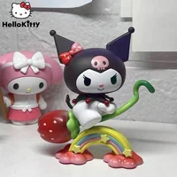 Sanrio Hello Kitty My Melody Mystery Y2k Kawaii Kuromi Cinnaloroll Blind Box Model Game Toys For Children Kids Gift Home Decor