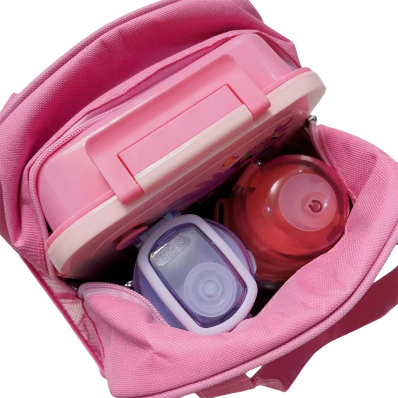 Hello Kitty Kuromi Cinnamoroll Детская Сумка Для Обеда Изолированная Алюминиевая Фольга Холст