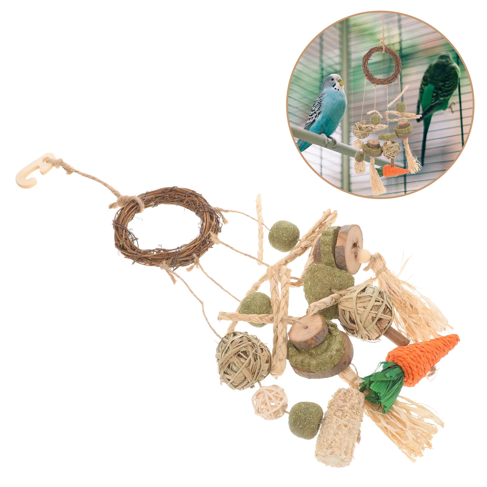 Игрушка для домашних животных подвесные игрушки измельчения птиц клетка с