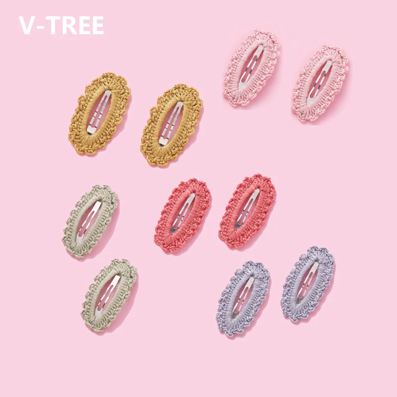 

2 pcs Girls Hairpins hair clips for women Baby Pin Kids Candy Color Headwear Children Cute Accessories