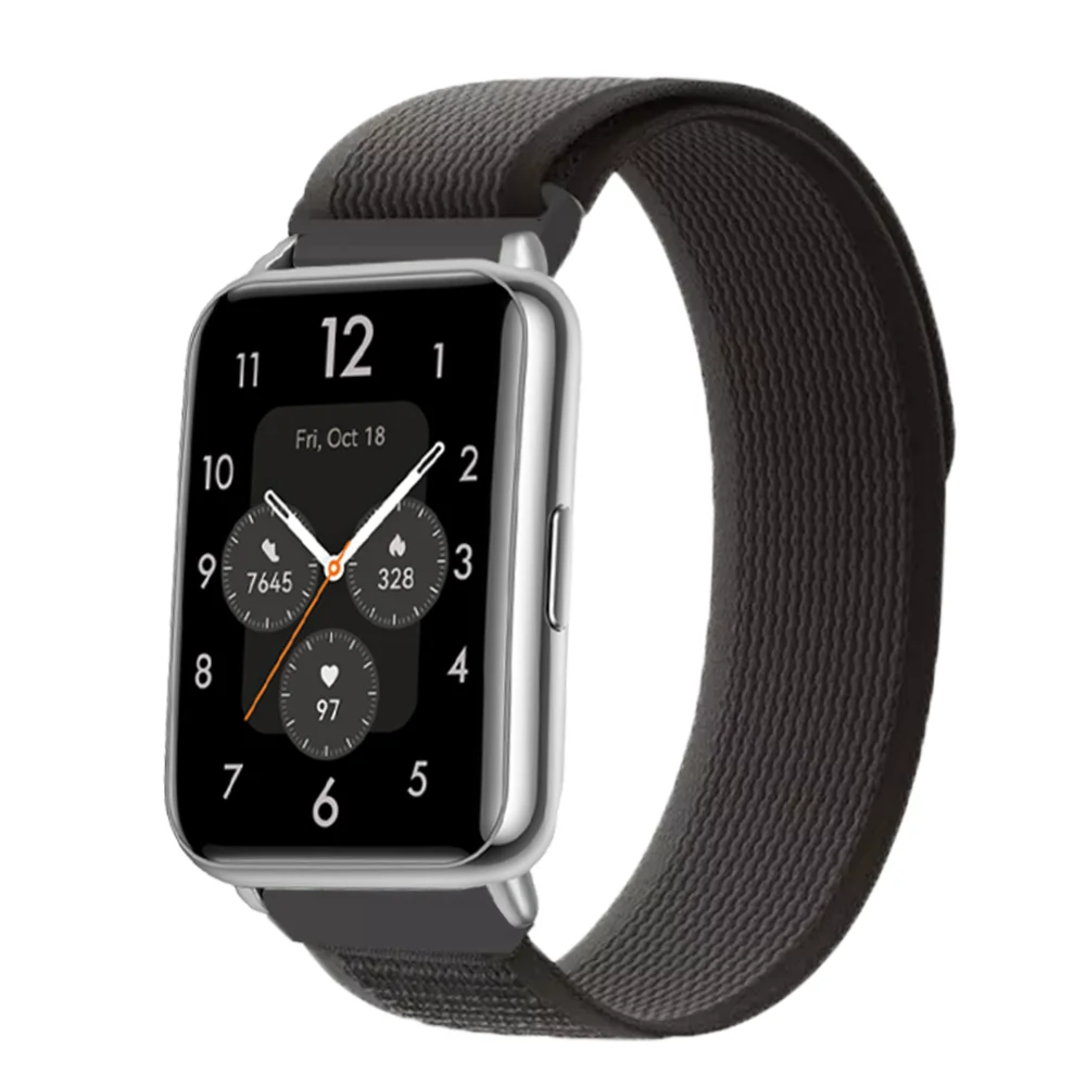 

Ремешок для часов HUAWEI watch fit 2, нейлоновый сменный Браслет для наручных часов Huawei Watch fit2