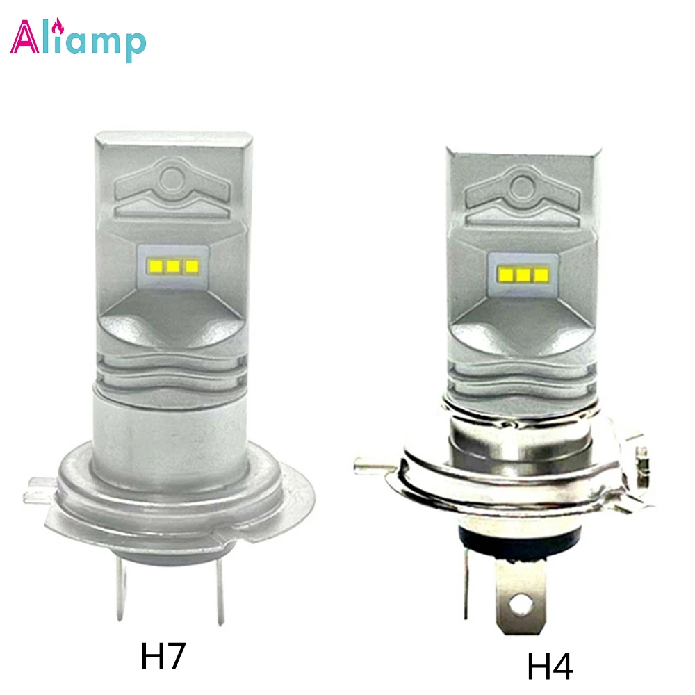 

H4 H7 LED Headlamp Fog Light 18W 1800LM White 6500K Auto External Lamp DC12V-24V 1800lm/pair Car Motorcycle Accessories 2PCS