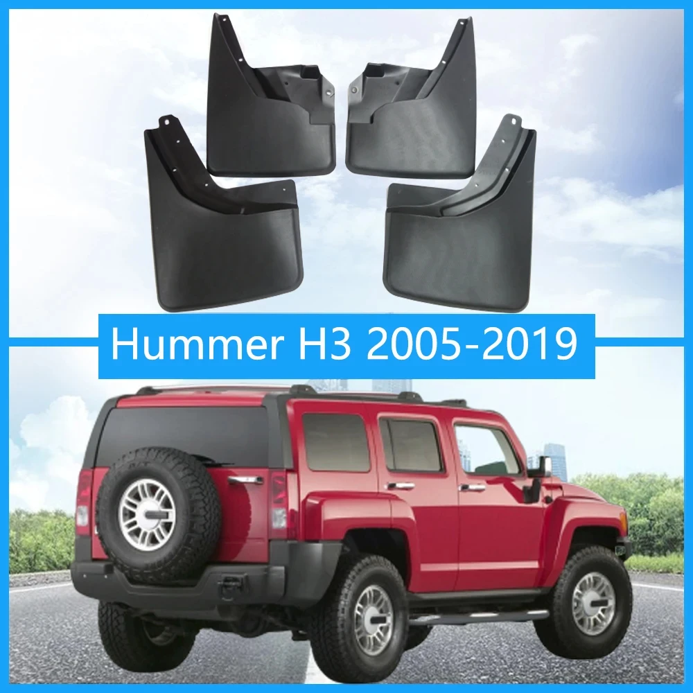 

Брызговики от грязи для Hummer H2 H3 2003-2019, брызговики, автомобильные аксессуары 2003-2019 20
