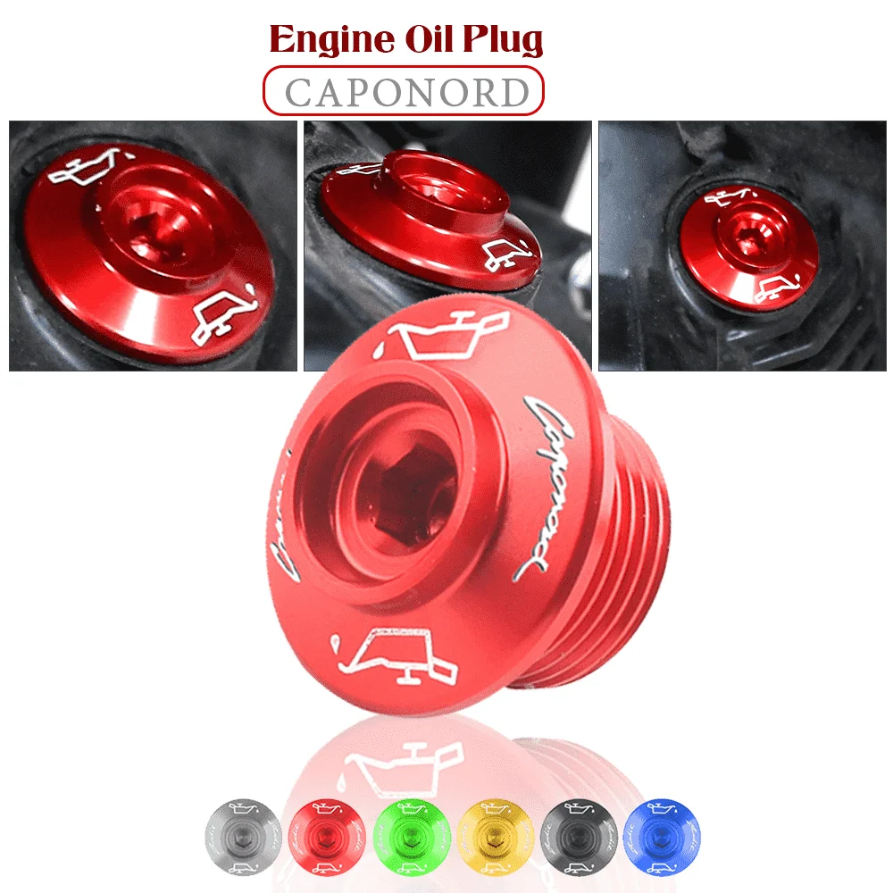 

Крышка заглушки двигателя CNC мотоцикла, винты, фильтр, масляный болт, отстойная гайка для APRILIA Caponord 1200 2013 2014 2015 2016
