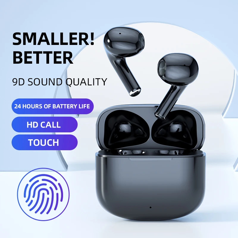 

Original TWS Earphone Wireless Bluetooth 5.0 headphone Noise Reduction Earphone HD Mic mini Earbuds for iPhone 13 Pro Max Xiaomi