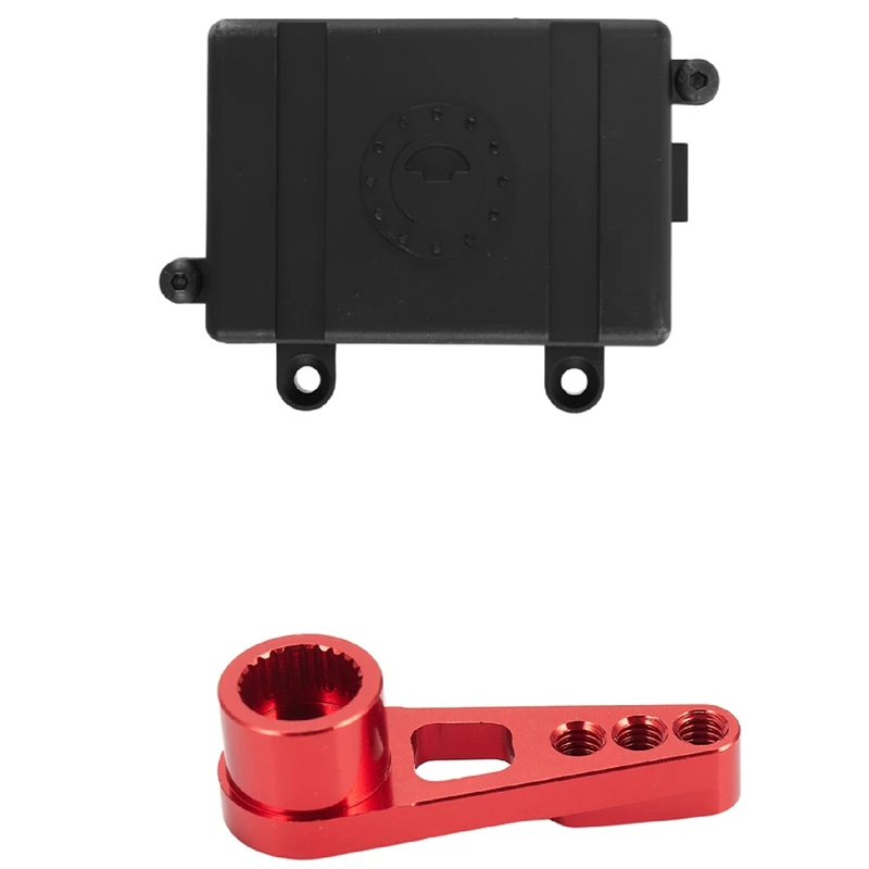 

1 приемник, радиоприемник для радиоуправляемого автомобиля 1/10 Axial Scx10 Rc4wd D90 D110 D130 и 1 сервоприемник 25T для Wltoys A949