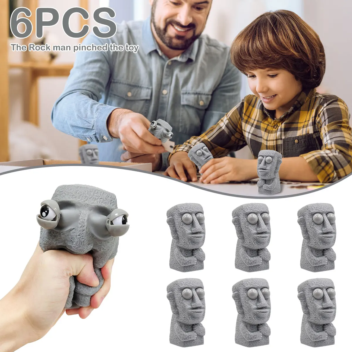 

6 шт., игрушка-антистресс для мужчин