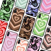 heart shaped phone case for samsung galaxy s 7 9 10 20 30 21 22 e plus ultra fe