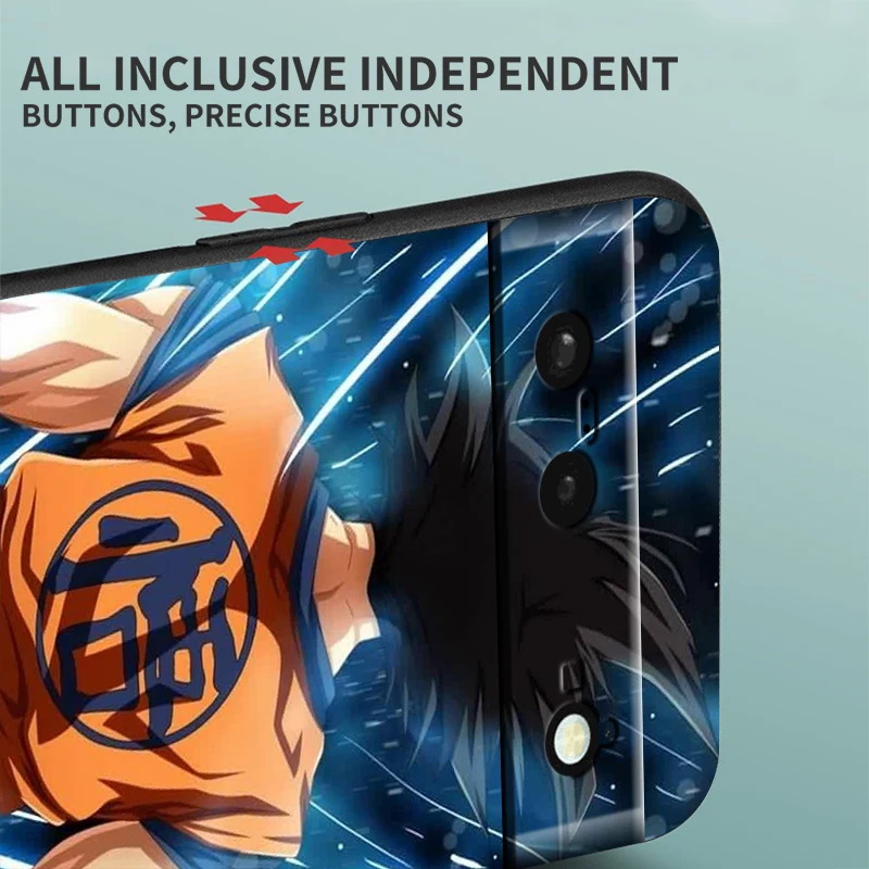 Чехол для телефона Goku Dragon Ball Google Pixel 6 Pro 6A 5A 5 4 4A XL |