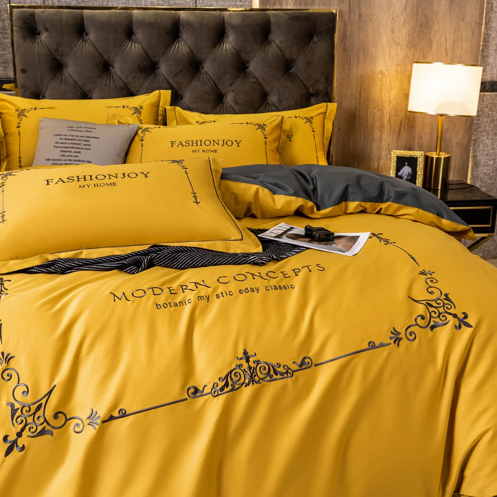 2022 длинное степлер хлопковое шитье вышивка однотонное четырехсекционное