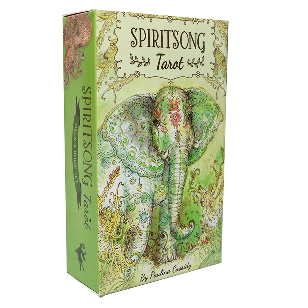 

Spiritsong Divination Tarot Cards Deck tarot cards for beginners Board Game Divination Fate Entertainment with PDF guidebook