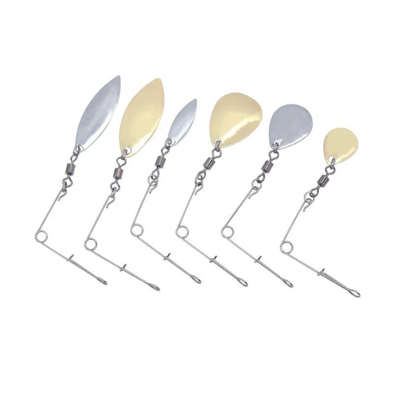 

Lunker вращающаяся ложка, приманка из нержавеющей стали, проволока, «сделай сам», приманка для рыбалки, аксессуары