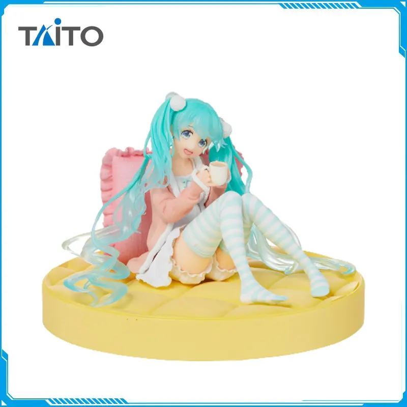 

In Stock Original TAITO Authentic Assembled Model VOCALOID Hatsune Miku Anime Action Figure Collection Model Toys for Kids Gift