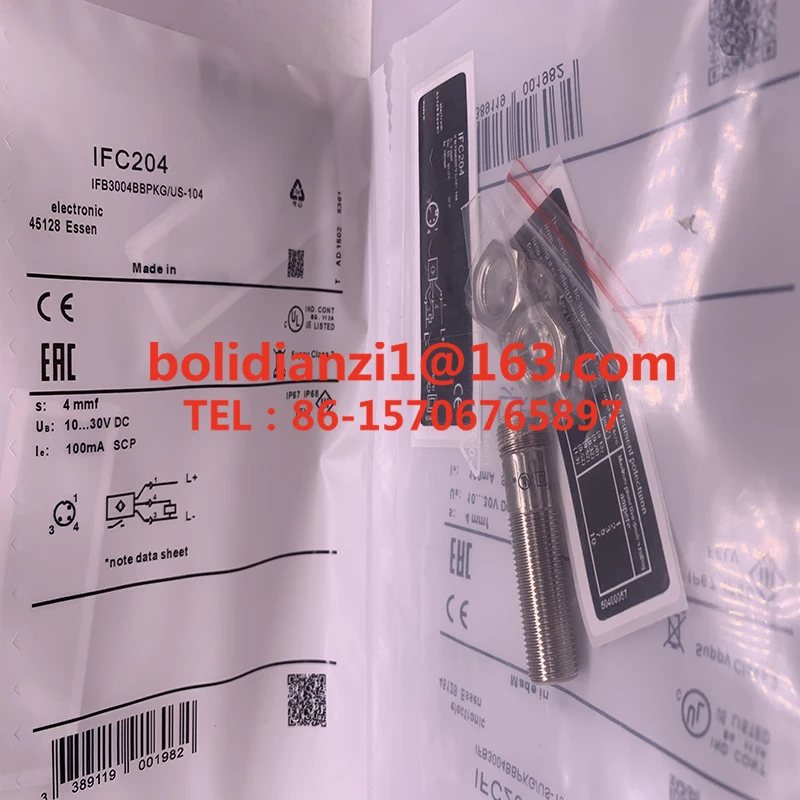 Оригинальный бесконтактный переключатель IFC204 IFB3004BBPKG/US-104 гарантия один год на
