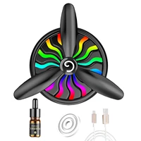 car aromatherapy diffuser vent clip air force propeller shape air freshener fan decor car perfume diffuser car aromatherapy
