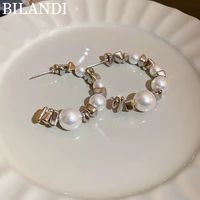 bilandi 925%c2%a0silver%c2%a0needle modern jewelry exaggerated earrings 2022 new trend pearl drop earrings for celebration gifts