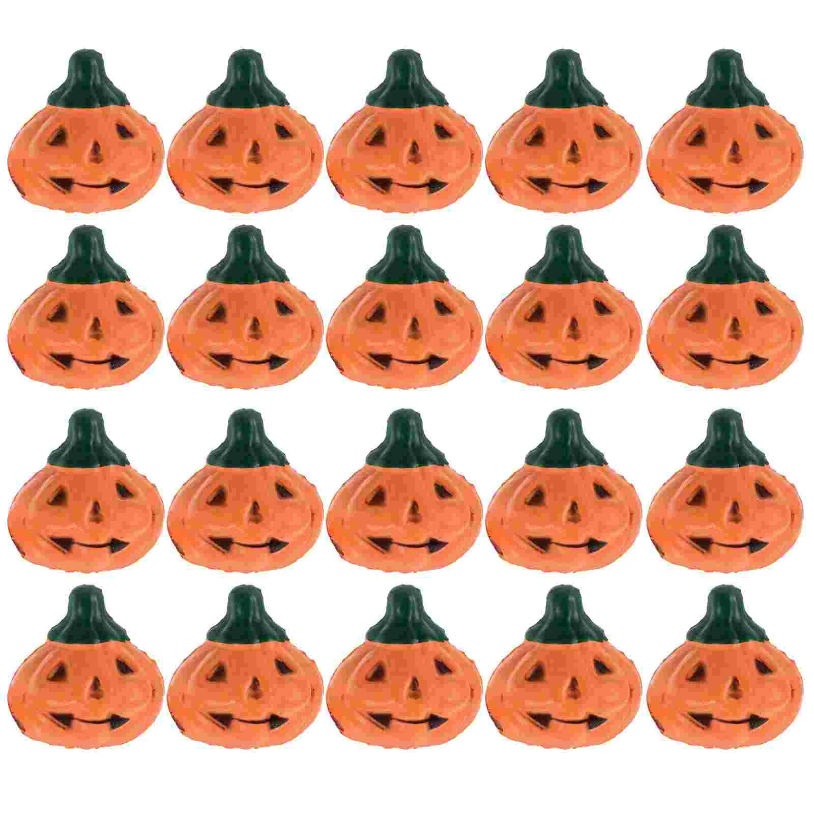 

30 Pcs Ornaments Lovely Pumpkin Model Miniatures Micro Landscaping Modeling Decor Child