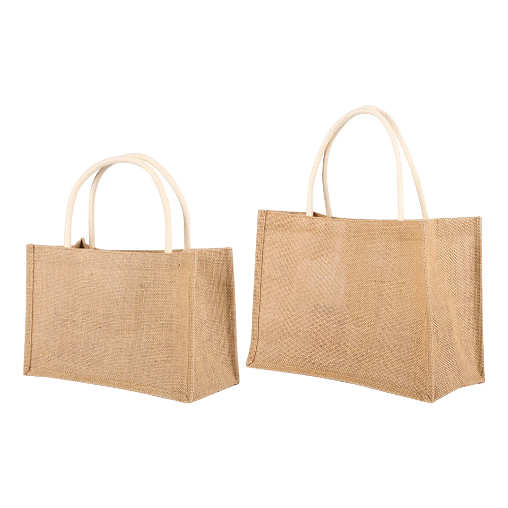 

Льняная сумка-тоут ручной работы, портативная дорожная пляжная сумка для покупок, для отпуска, многофункциональный тоут