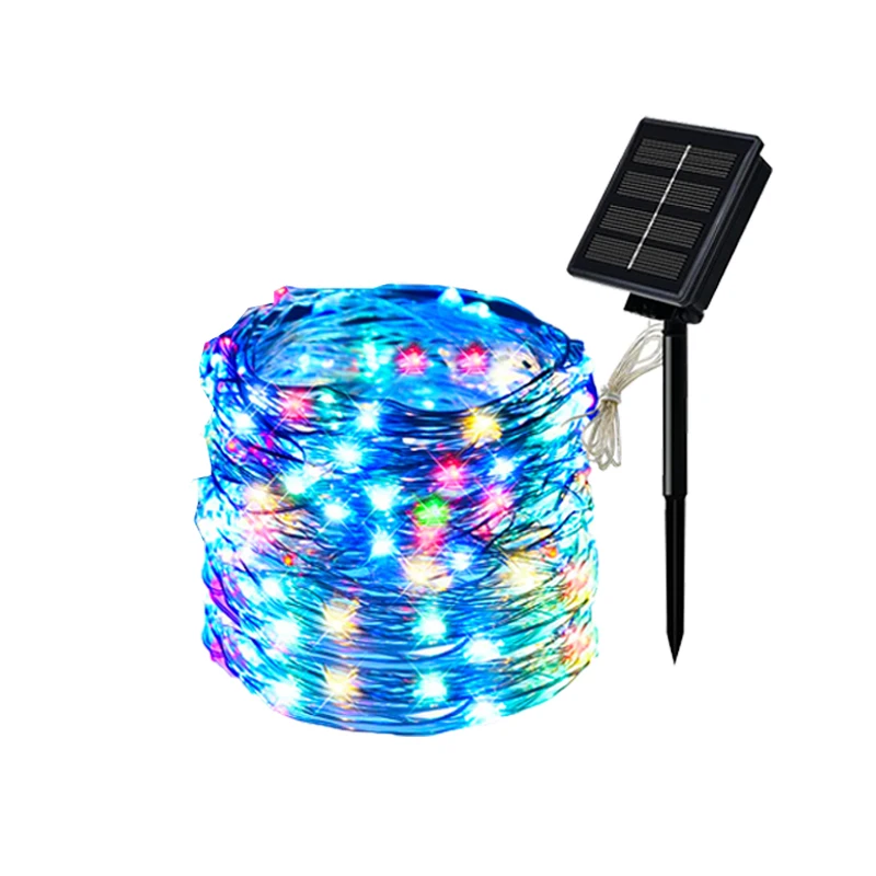 

GOTP Солнечные гирлянды светодиодные многоцветные