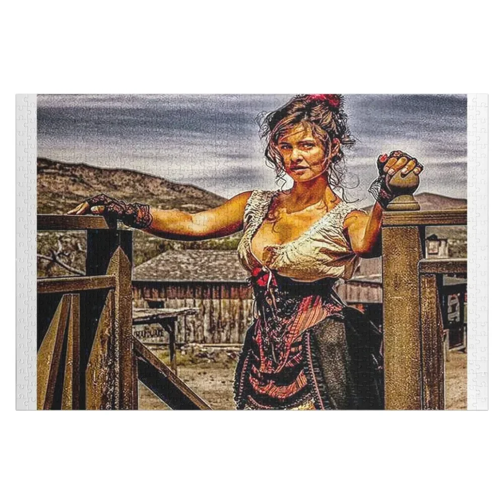 Fwc 5187 г. Старый Западный дикий ковбойский пазл деревянные животные подарки на