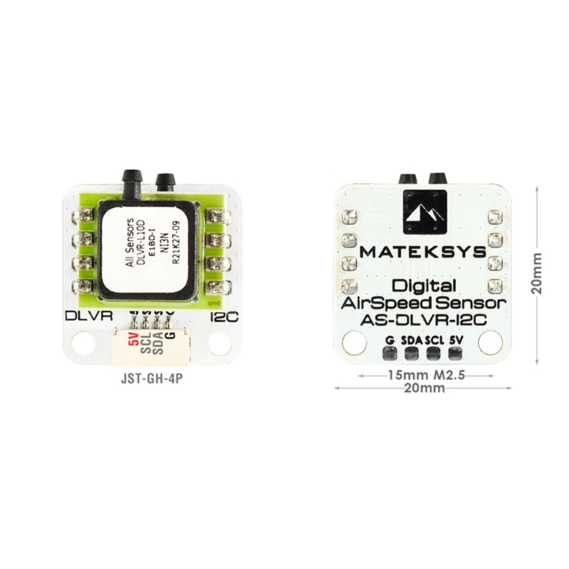 Matek AS-DLVR-I2C Digital Airspeed Sensor