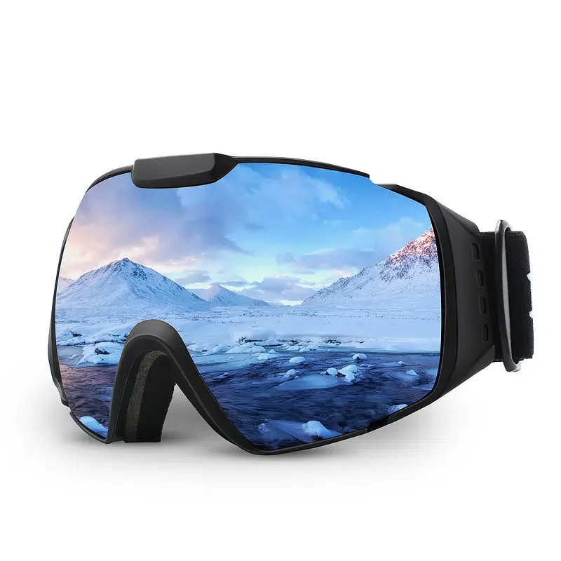 

Ski Goggles OTG Anti-Fog Design Double Layer Aurora Len Snow Goggles M4 Christmas Gift Warm Heart In Winter
