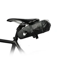 rhinowalk bike bag 2 5l waterproof bicycle saddle bag cycling panniers mtb road mountain bike seat bags bicycle accessories 2022