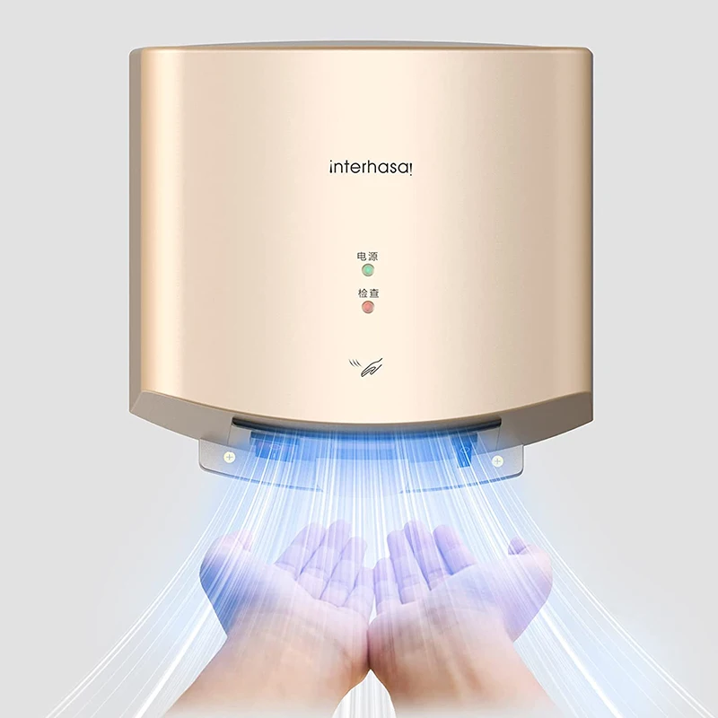 

Bathrrom Automatic Hand Dryer with HEPA Filter Samrt Sensor Hand Dryer for Toilet Commercial Automatic Bathroom Dryers