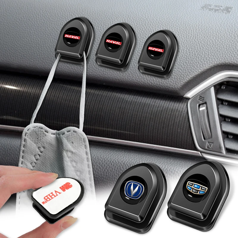 

4pcs Car Seat Back Organizer Storage Mini Hooks for Changan Hunter 2017 2018 2019 2020 2021 CS15 CX70 CS35 Alsvin Accessories