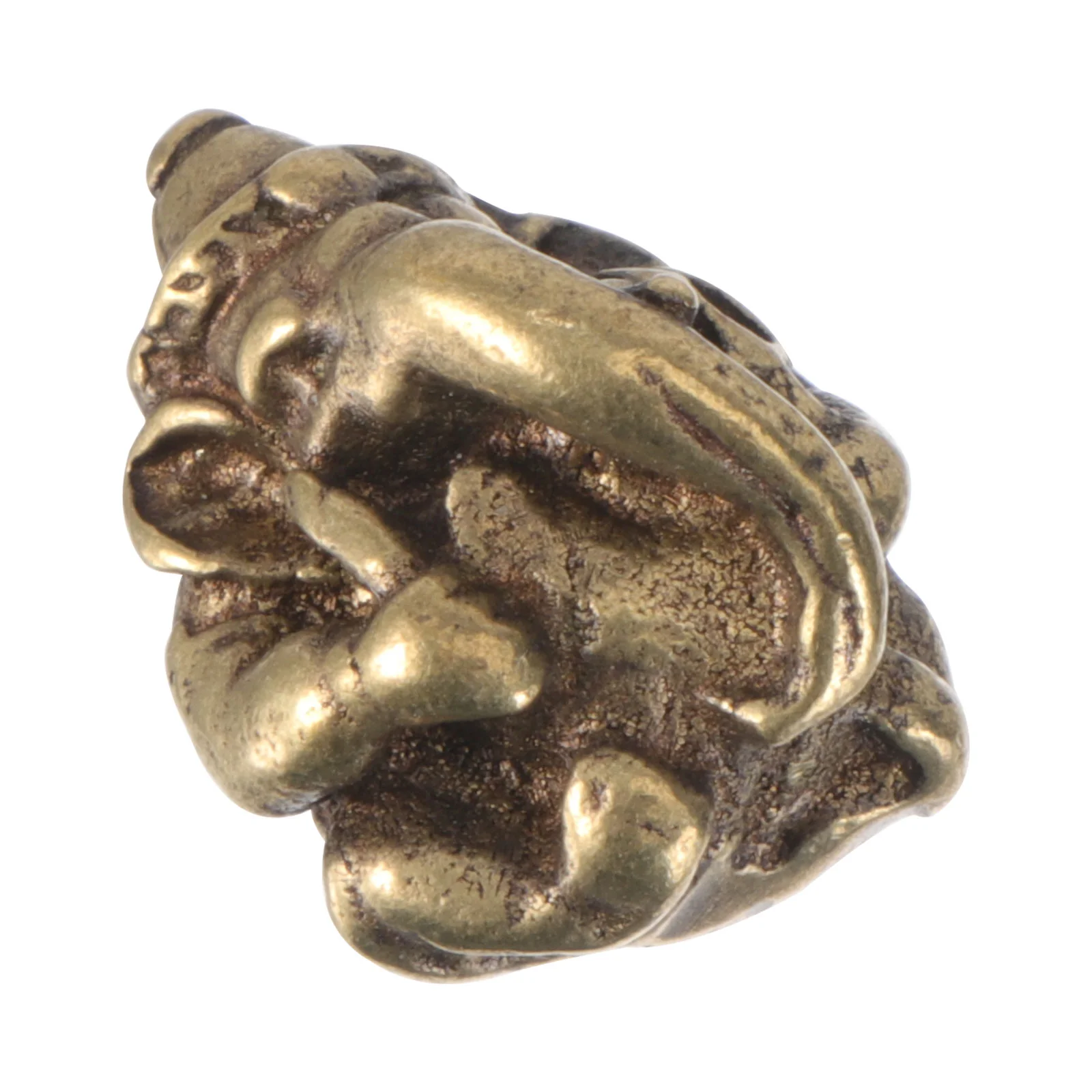 

1PC Brass Elephant Ornament Delicate Retro Brass Crafts Decor