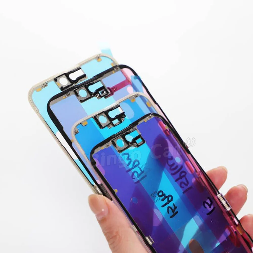 Novecel 10 шт. OEM корпус средней панели задняя рамка пластина для iPhone 17 16Pro 15Pro 12 13 14 Pro Max Plus поддержка ЖК-дисплея мобильного ремонта (art.: 3920c39df048d) - 3920c39df048d