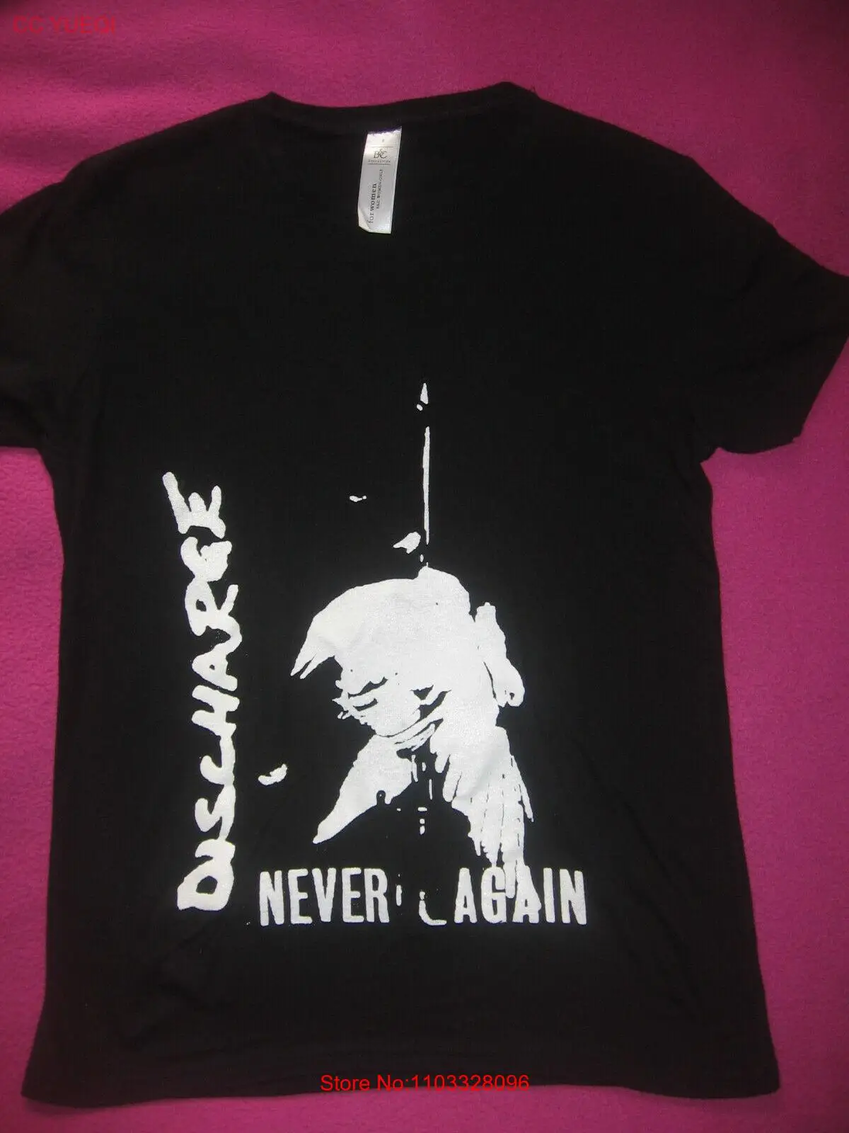 ФУТБОЛКА DISCHARGE LADY FIT /панк/тресс/самбкс/резист/ферукерс/экстрит/d-beat