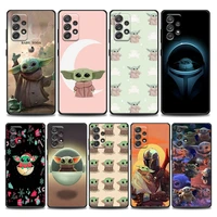 phone case for samsung a01 a02 a03s a11 a12 a21s a32 5g a41 a72 5g a52s 5g a91 soft case cover cute lovely b baby y yoda