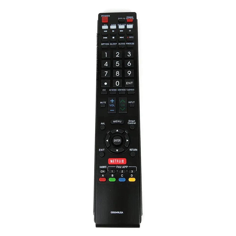 Новый пульт дистанционного управления GB004WJSA для SHARP AQUOS TV GB118WJSA GB005WJSA GA890WJSA