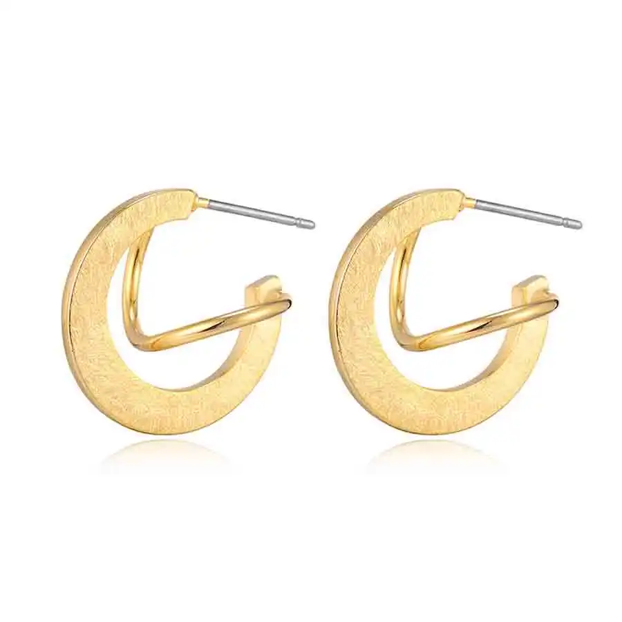 

Geometric Stud Earrings For Women New Alloy Female Circle Earring Fashion Party Jewelry brincos pendientes mujer 2023