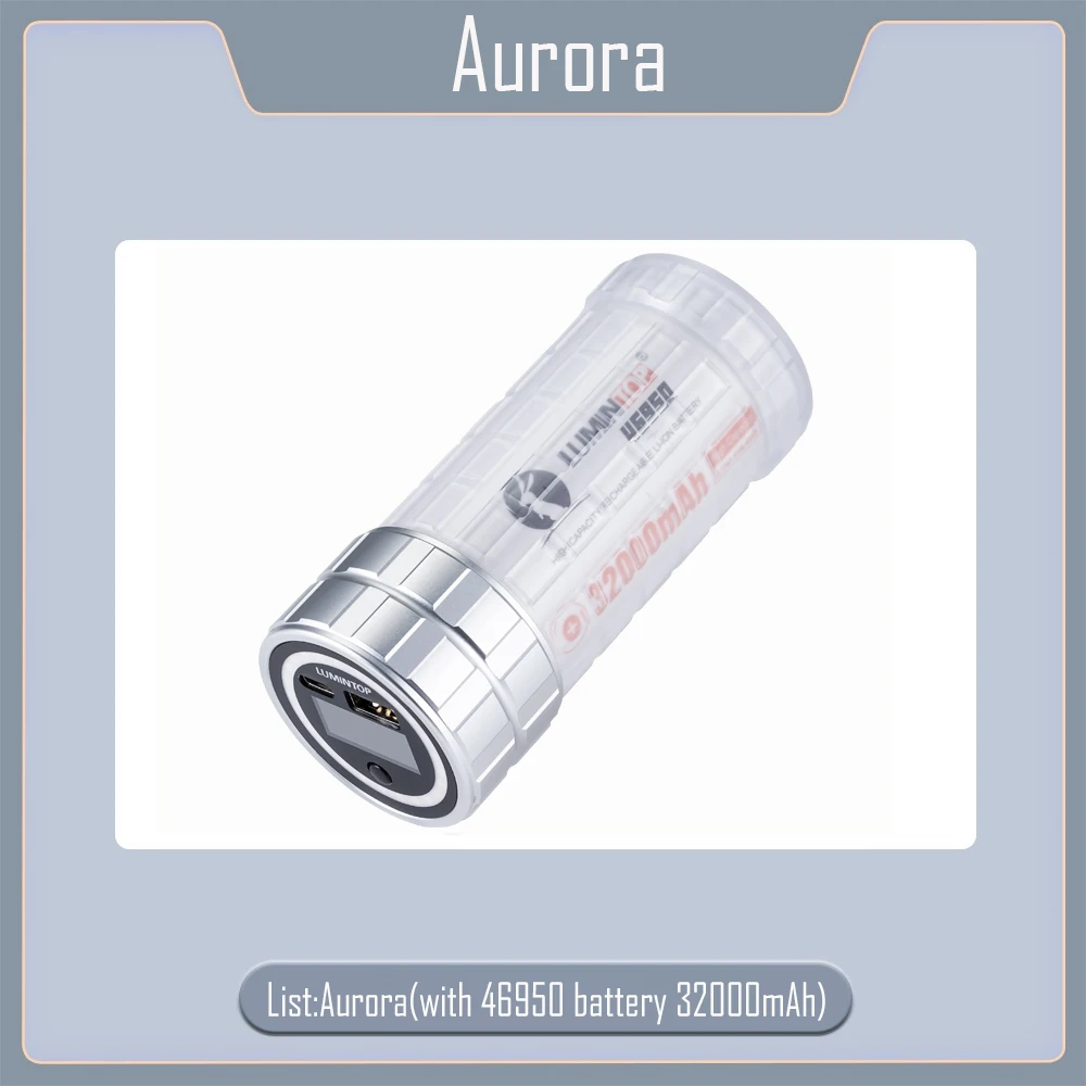 

LUMINTOP Aurora EDC Фонарик COB 32000 мАч
