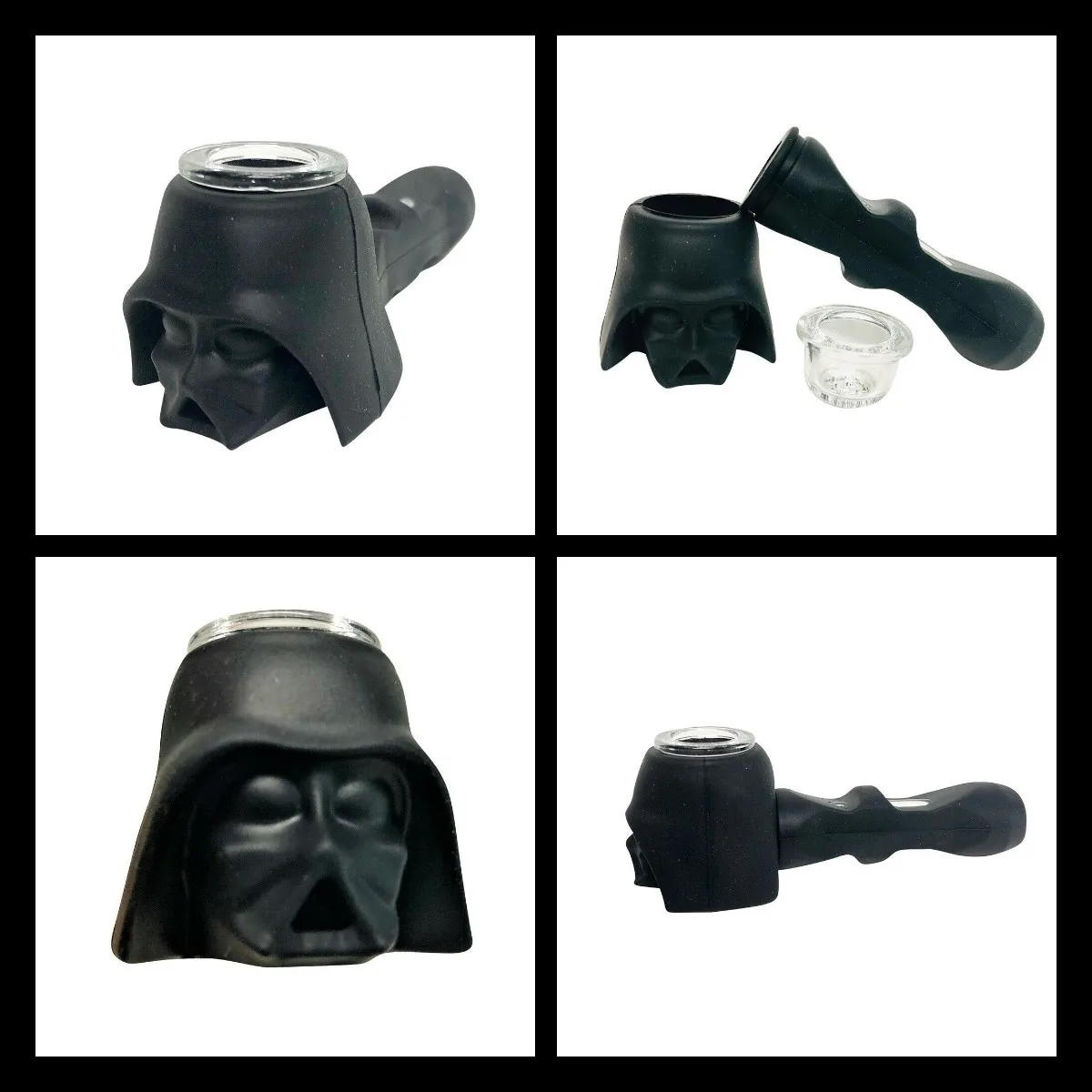 4-дюймовая силиконовая сотовая трубка со встроенным хранилищем и инструментом Dab