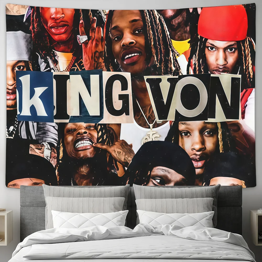 Певица K-King V-Von флаг на заказ для кемпинга и сада, декор для вечеринки, настенное искусство, семейные подарки (art.: 3920d2af95367) - 3920d2af95367