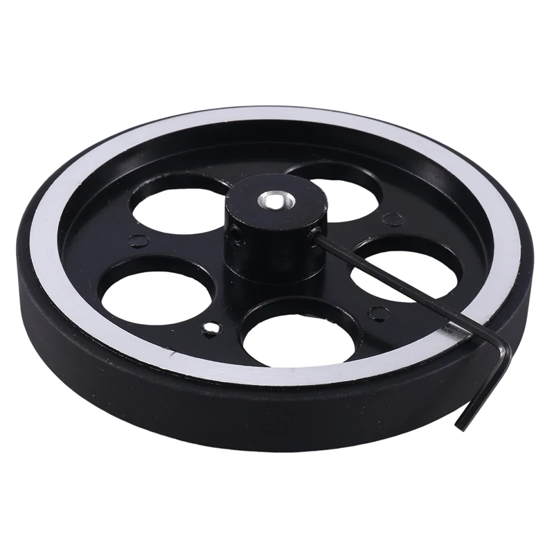 

Industrial Aluminum Rubber Measuring Encoder Meter Wheel For Industrial Encoder