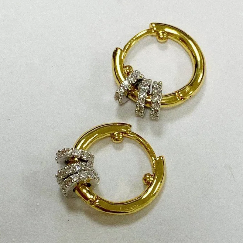 InsWind Европейские и американские интернет-серьги Hot Twin Mini маленькие серьги Dai Shan в