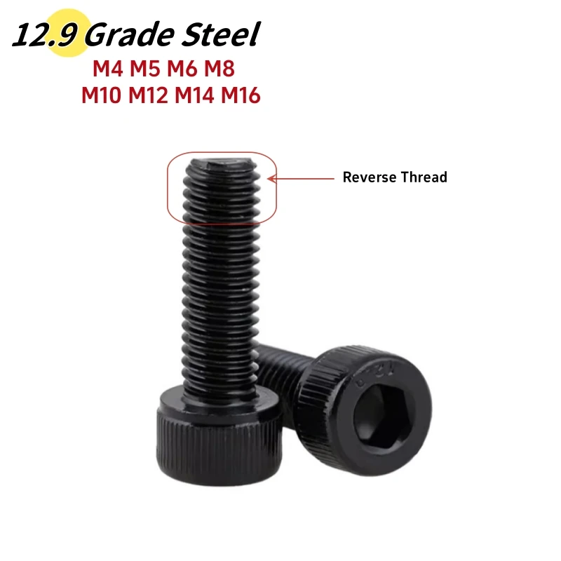 

Болты Huiruixin шестигранные черные M4-M16