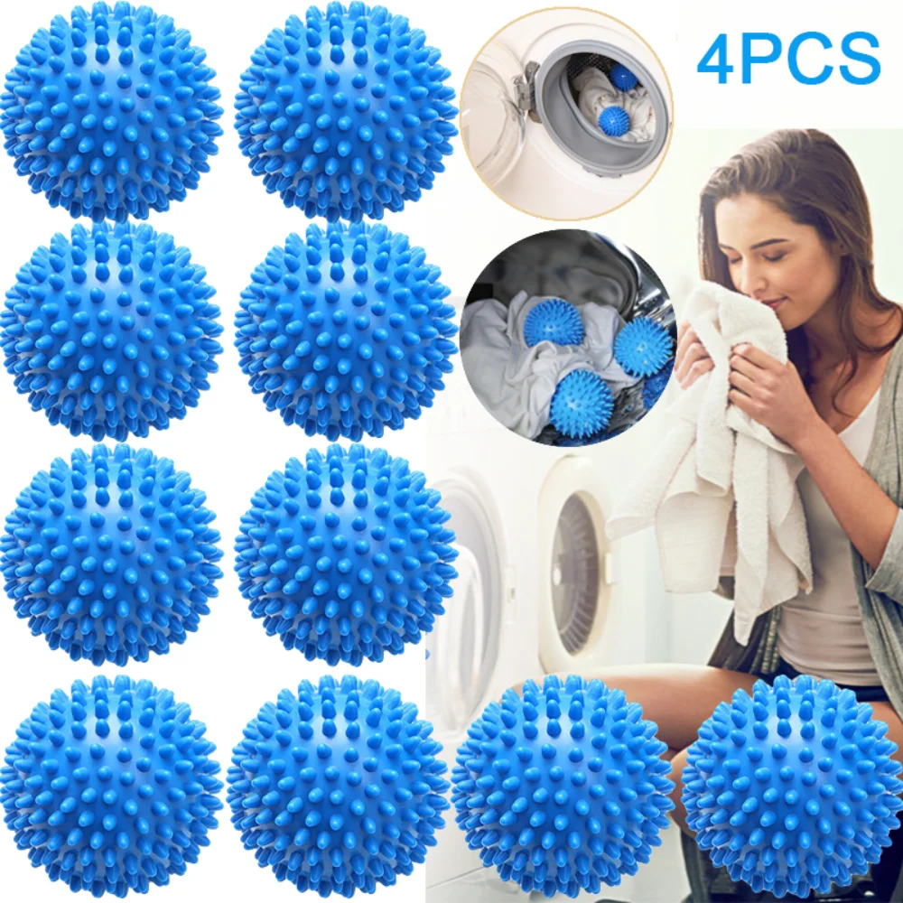 

Washing Machine Drying Fabric Softener Ball PVC Dryer Ball Reusable Laundry Balls for Home Clothes Cleaning Ball Tool Accessrice