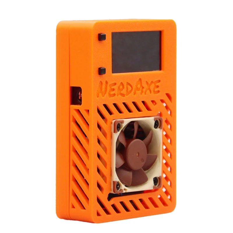 Nerdaxe Miner 500Gh/S Nerdminer 15W Bitaxe BTC с дисплеем 1 9 дюйма Lottery Модернизированный бесшумный