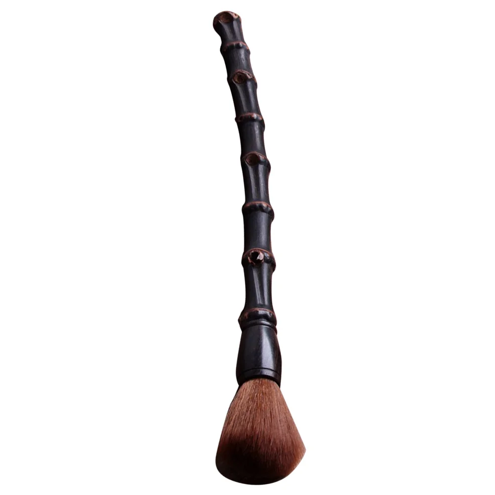 

Black Bamboo Root Teapot Brush Chinese Kungfu Tea Brush Tea Ceremony Accessories (Long)