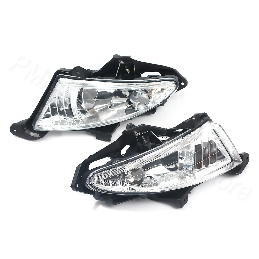 R-AUTO Fog Light Car External Lamp Daytime Running DRL For Hyundai Elantra 2007-2011 Clear Front Lights Bulbs | Автомобили и