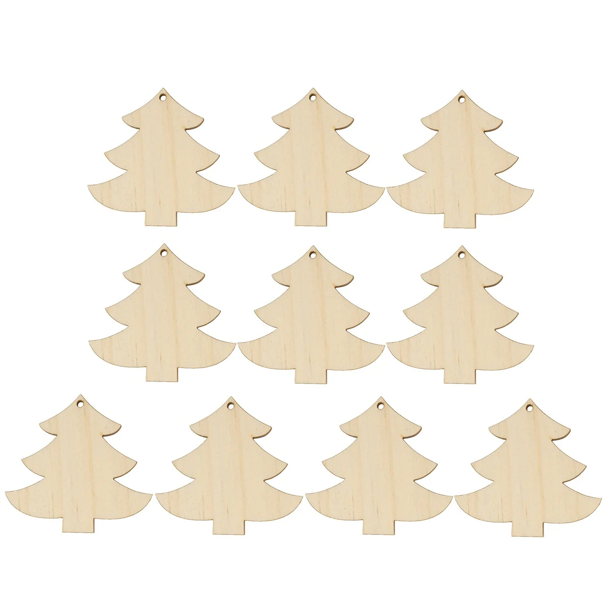 

10pcs Christmas Hanging Pendant Creative Craft Ornament DIY Pendant Decorative Props for Garden