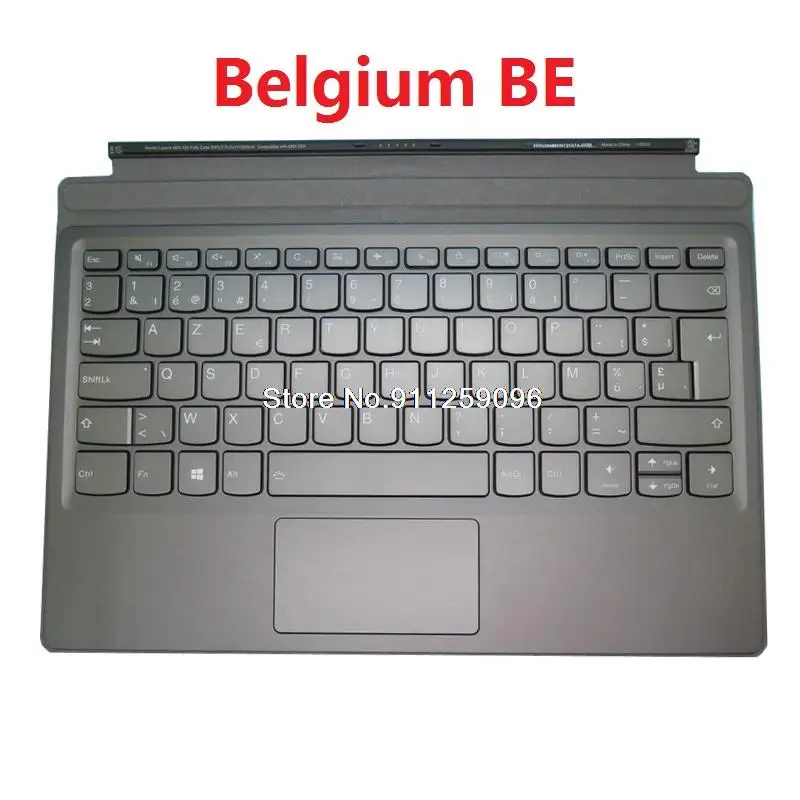 

Клавиатура для планшета Lenovo Ideapad Miix 520 Miix 520-12IKB Folio Греция GK Бельгия BE Италия IT 5N20N88530 подсветка Новинка