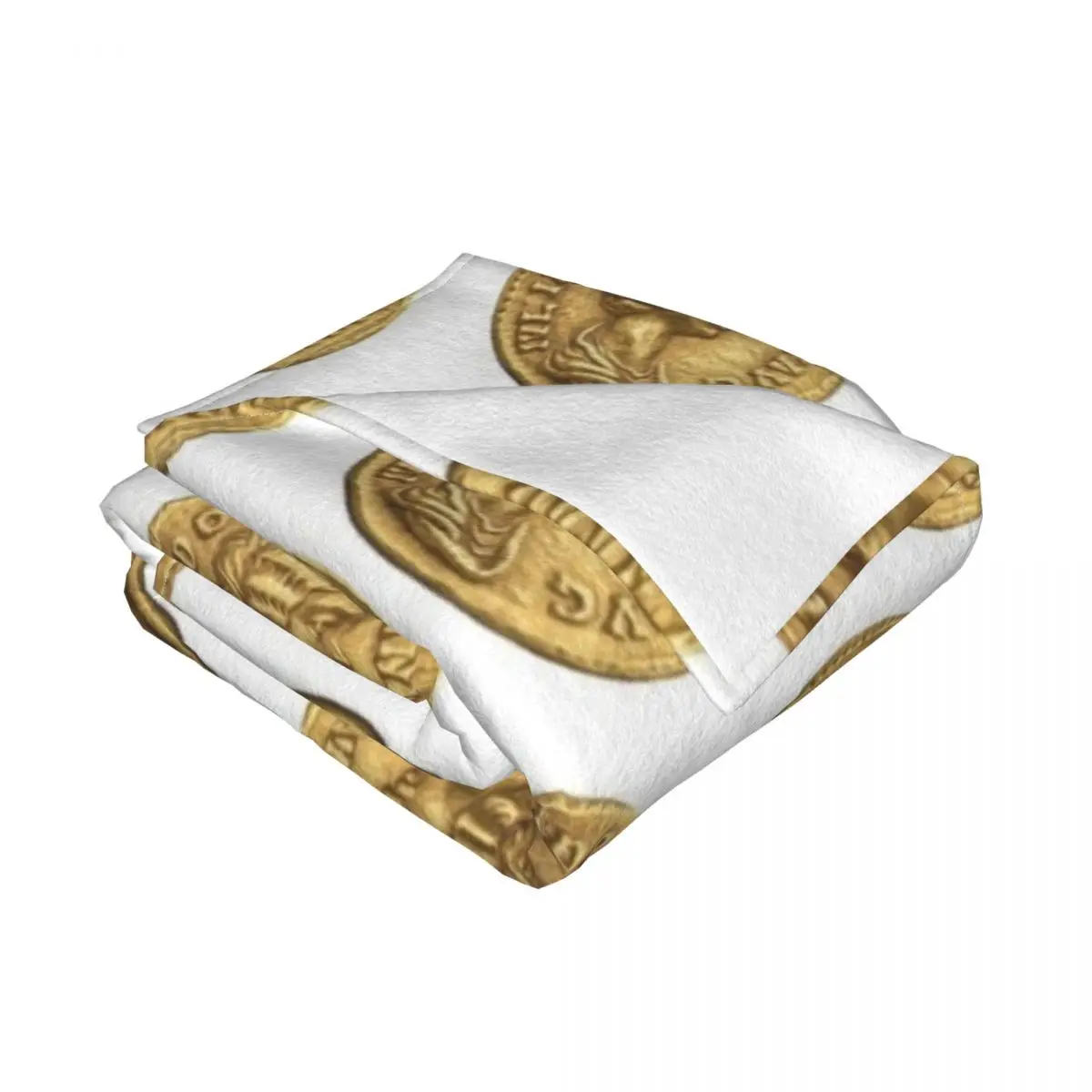 Одеяло для младенцев с золотым золотом и монетами